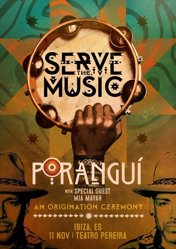 Cartel de PORANGUÍ: SERVE THE MUSIC WORLD TOUR 2026